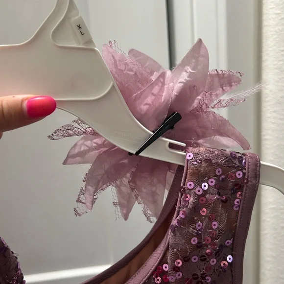 Small adult figure skating dress - Picture 2 of 5